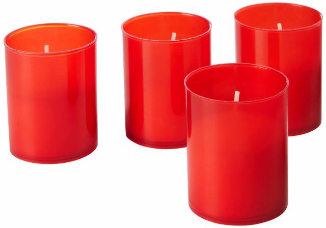 K-CLASSIC Hřbitovní svíčky 4 kusy v balení