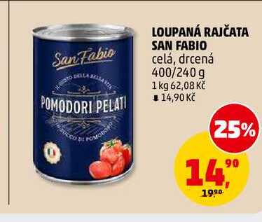 LOUPANÁ RAJČATA SAN FABIO, 400 g