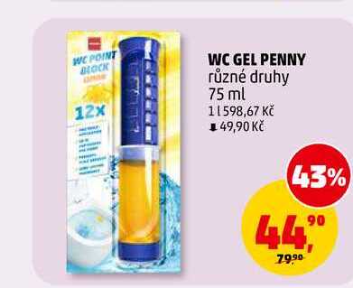 WC GEL PENNY, 75 ml 