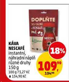 KÁVA NESCAFÉ, 150 g 