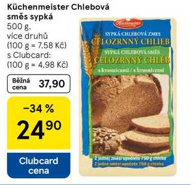 Küchenmeister Chlebová směs sypká, 500 g 