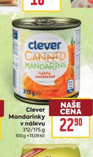 Mandarinky v nálevu 312/175 g