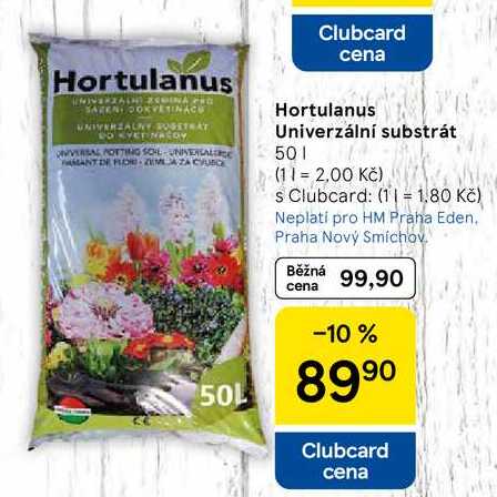 Hortulanus Univerzální substrát, 50 l