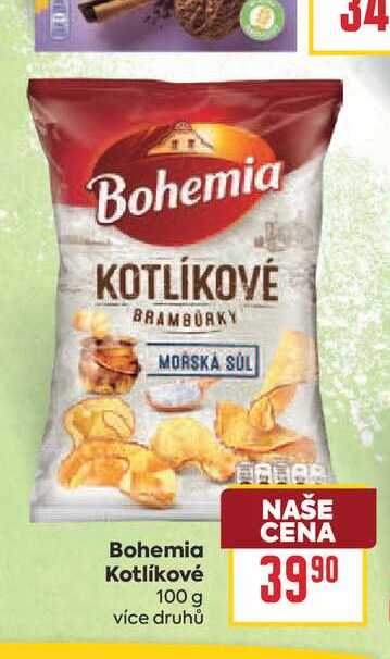 Bohemia Kotlíkové 100 g 