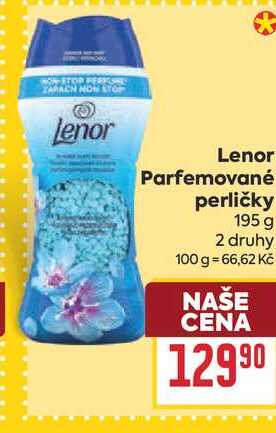Lenor Parfémované perličky 195g