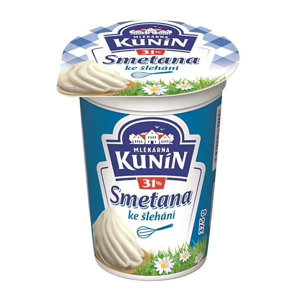 Mlékárna Kunín Smetana ke šlehání (31%)