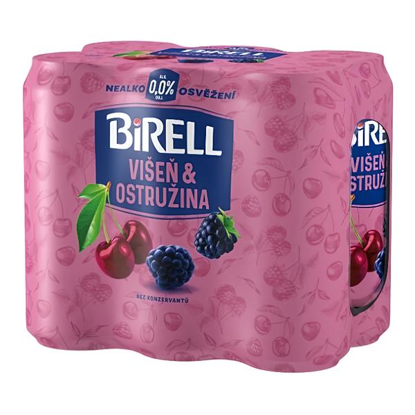 Birell 0.0 Višeň & Ostružina nealkoholické pivo 6x0,5l