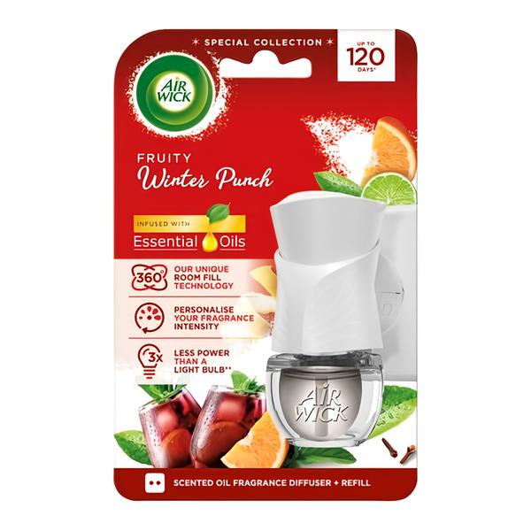 Air Wick Elektrický osvěžovač vzduchu - strojek a náplň - Zimní punč