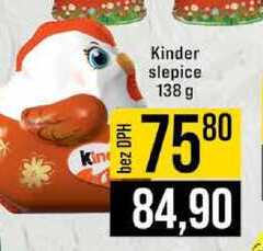 Kinder slepice 138 g