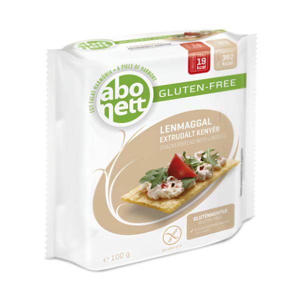 Abonett Bezlepkový extrudovaný chléb se lněným semínkem