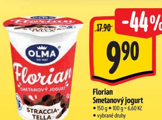 Florian Smetanový jogurt 150 g