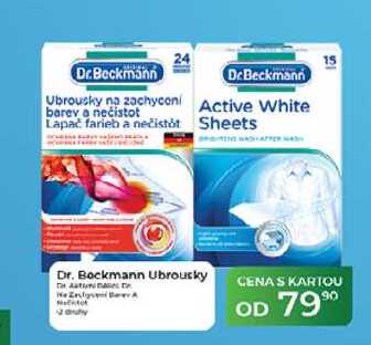 Dr.Beckmann Ubrousky na zachycení barev a nečistot