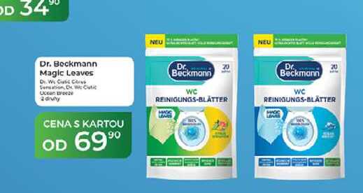 Dr. Beckmann Magic Leaves 2 druhy WC