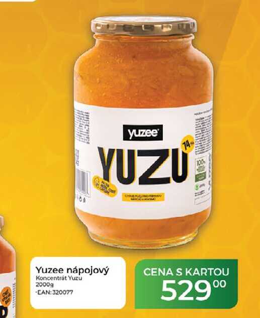Yuzee nápojový Koncentrát Yuzu 2000g