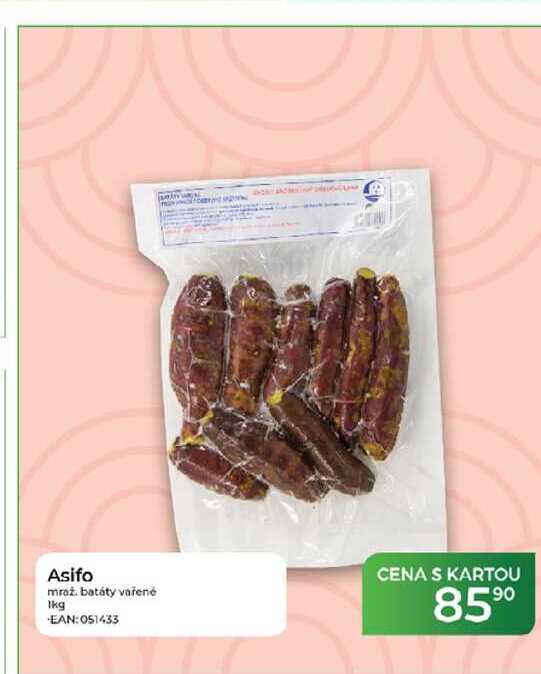 Asifo mraž.. batáty vařené 