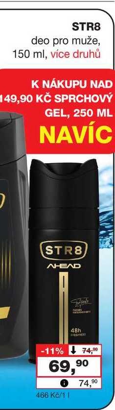 STR8 deo pro muže, 150 ml