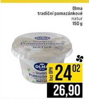 Olma tradiční pomazánkové natur 150 g