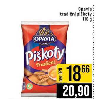Opavia tradiční piškoty 110 g