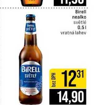 Birell nealko světlé 0,5l
