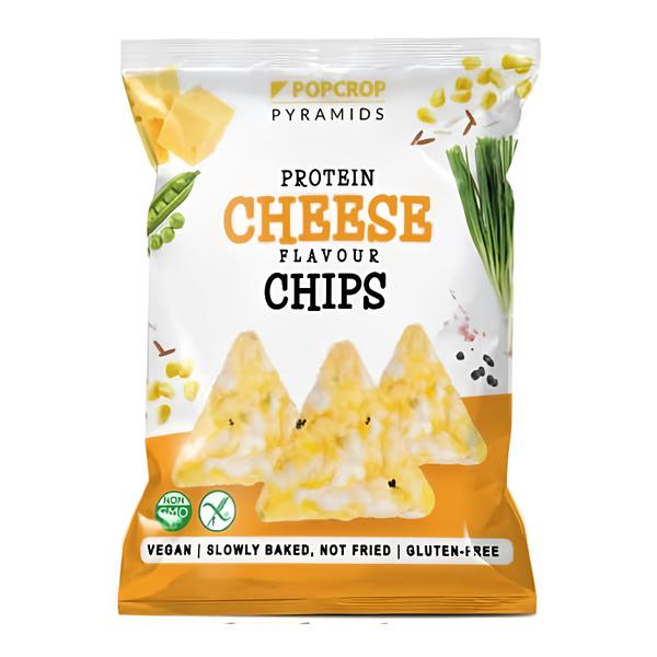 Popcrop Proteinové chipsy se sýrovo-cibulovou příchutí
