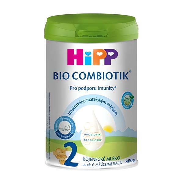 HiPP 2 BIO Pokračovací mléčná kojenecká výživa Combiotik®, dóza