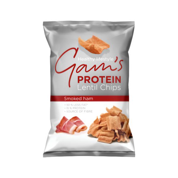 Gam's Protein Lentil Chips Uzená Šunka