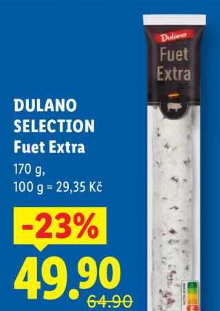 DULANO SELECTION Fuet Extra, 170 g