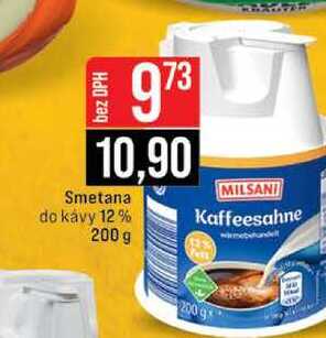 Smetana do kávy 12% 200 g 
