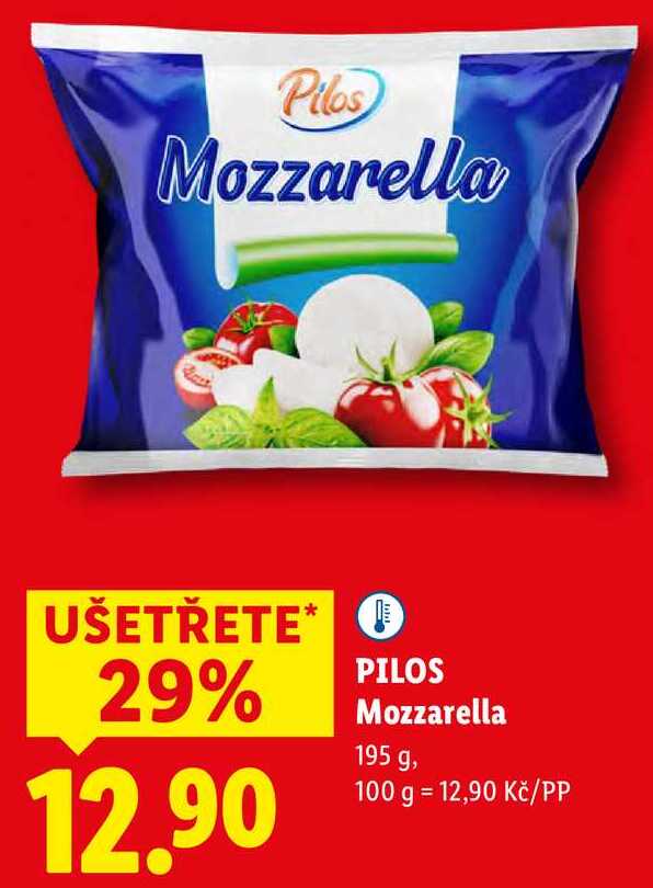 PILOS Mozzarella, 195 g