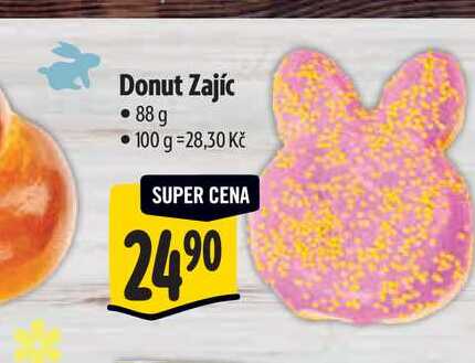 Donut Zajíc 88 g 