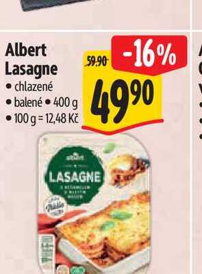 Albert Lasagne 400 g