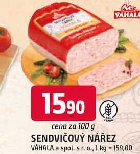 SENDVIČOVÝ NÁŘEZ 100g