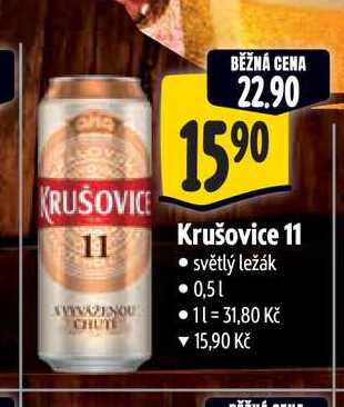  krušovice 11 0,5 l