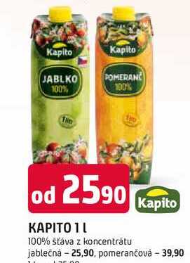 ΚΑΡΙΤΟ 1l 100% šťáva z koncentrátu