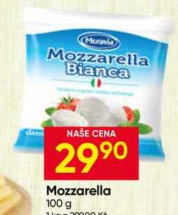 Moravia Mozzarella 100 g 
