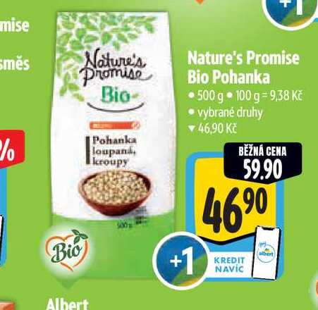   Nature's Promise Bio Pohanka 500 g