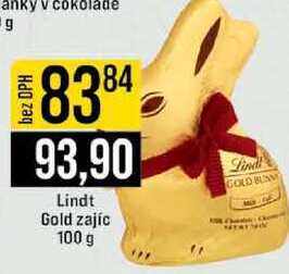 Lindt Gold zajíc 100 g 
