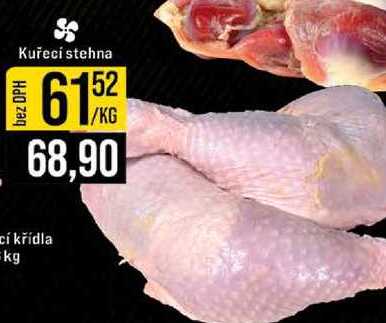 Kuřecí stehna 1kg 