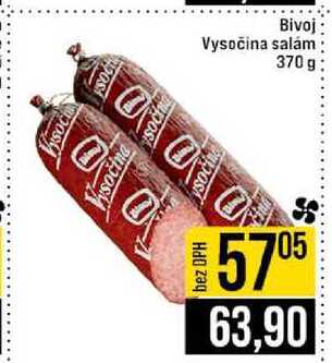 Vysočina salám 370 g 