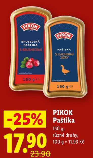 PIKOK Paštika, 150 g