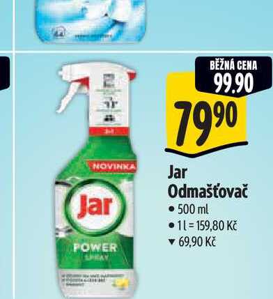   Jar Odmašťovač  500 ml 