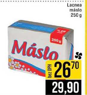 Lacnea máslo 250 g v akci
