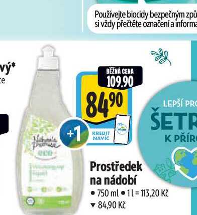Prostředek na nádobí 750 ml