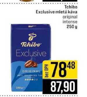 Tchibo Exclusive mletá káva original intense 250 g 