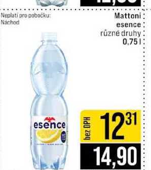 Mattoni esence různé druhy esence 0.75l 