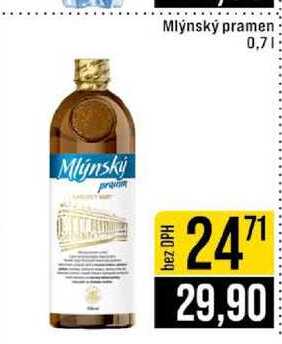 Mlýnský pramen 0,7l 