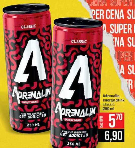 Adrenalin energy drink classic 250 ml  