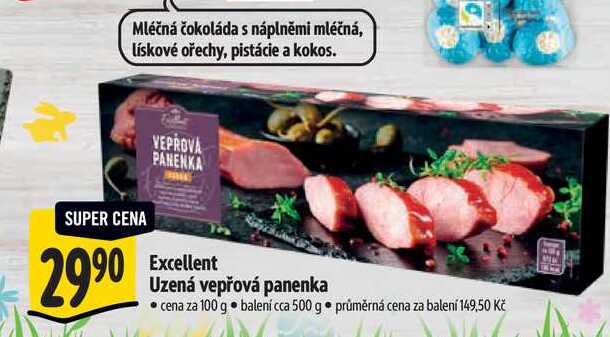  Excellent Uzená vepřová panenka  100 g