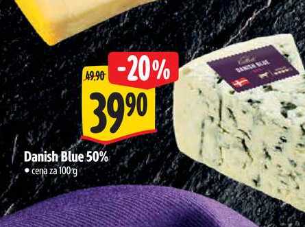   Danish Blue 50% 100g 