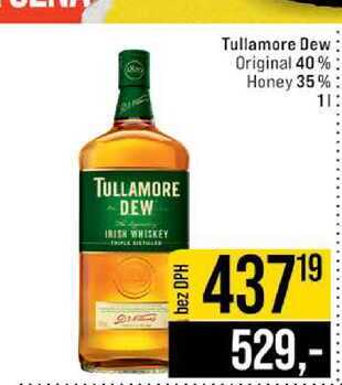 Tullamore Dew Original 40% Honey 35% 1l
